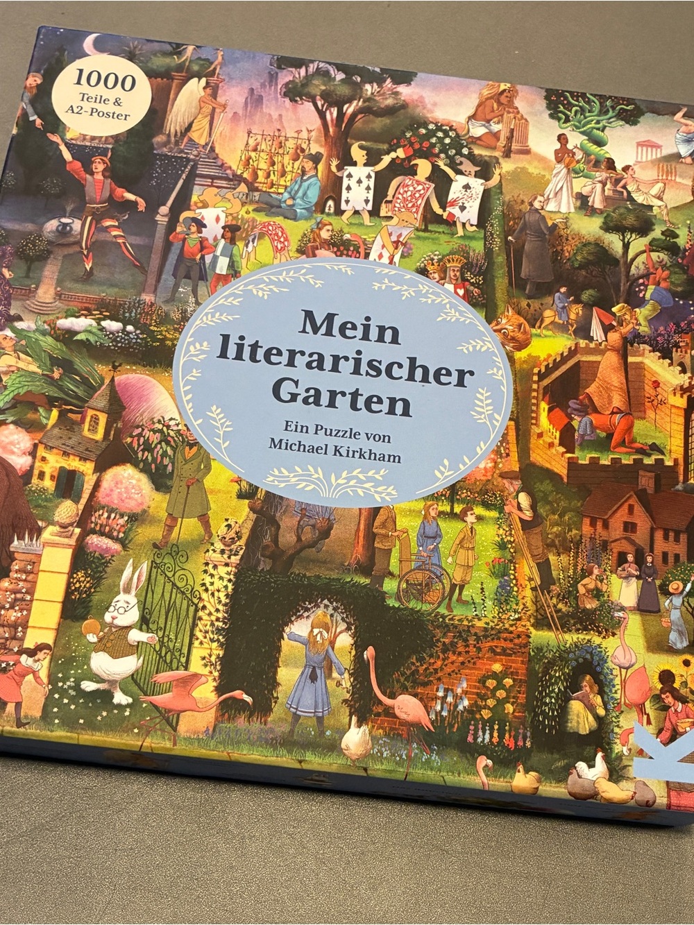 Mein literarischer Garten 1000-Piece Puzzle by Laurence King